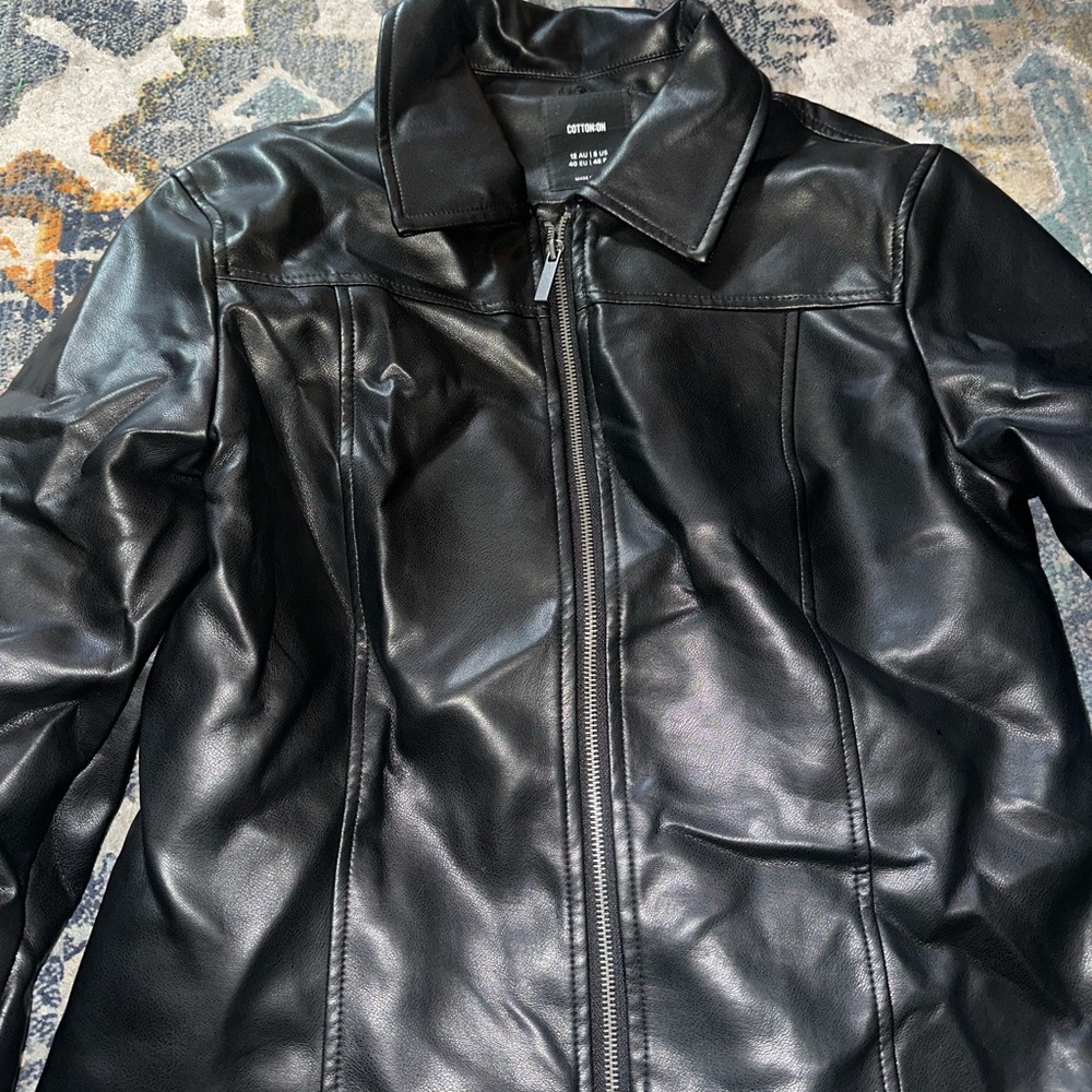 Leather jacket